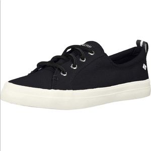 Sperry Women's Crest Vibe Sneaker, Black